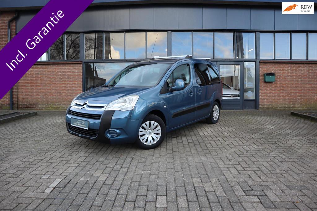 Citroen Berlingo 1.6 VTi 120 Multispace, Panoramadak, Airco, Auto's, Voorwielaandrijving, Stof, 4 cilinders, Blauw
