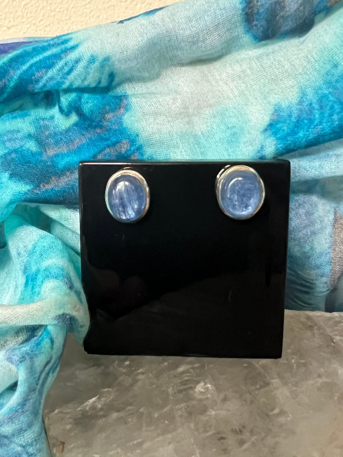 Kyaniet zilver beschermt intuïtie hoge trilling eigen regie, Blauw, Magnolia11, Nieuw, Ophalen of Verzenden