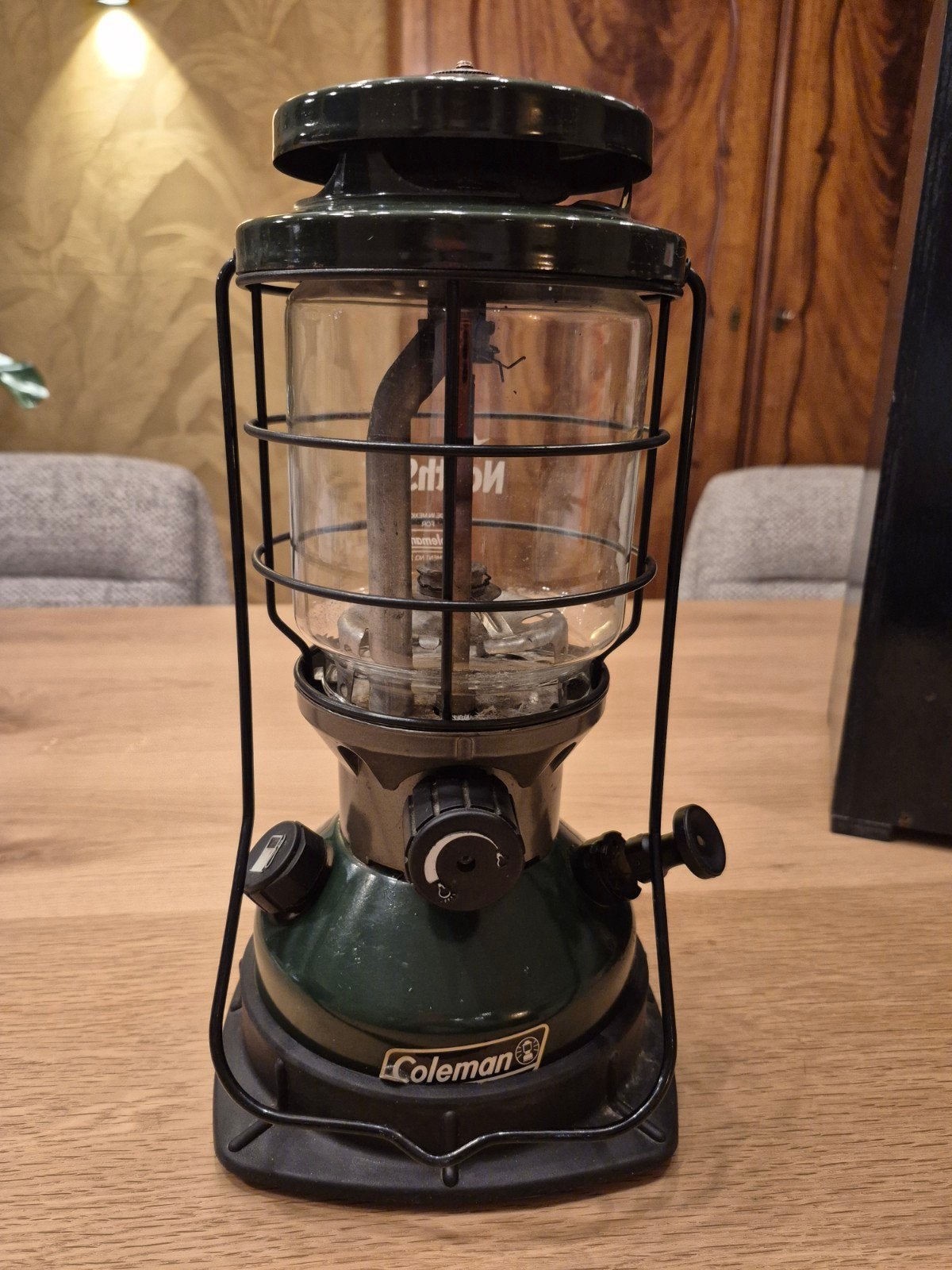 Coleman Northstar Benzine Lamp, Ophalen of Verzenden, Gebruikt