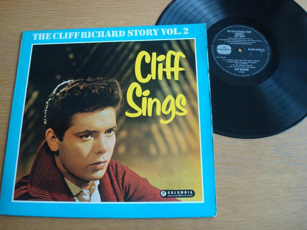 Lp Cliff Richard vol.2 vinyl, Ophalen of Verzenden, Zo goed als nieuw, 12 inch