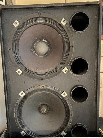 Kabinet / speakers 2 x 15 inch speakers Trace Elliot, Ophalen of Verzenden, Gebruikt, Basgitaar, 100 watt of meer
