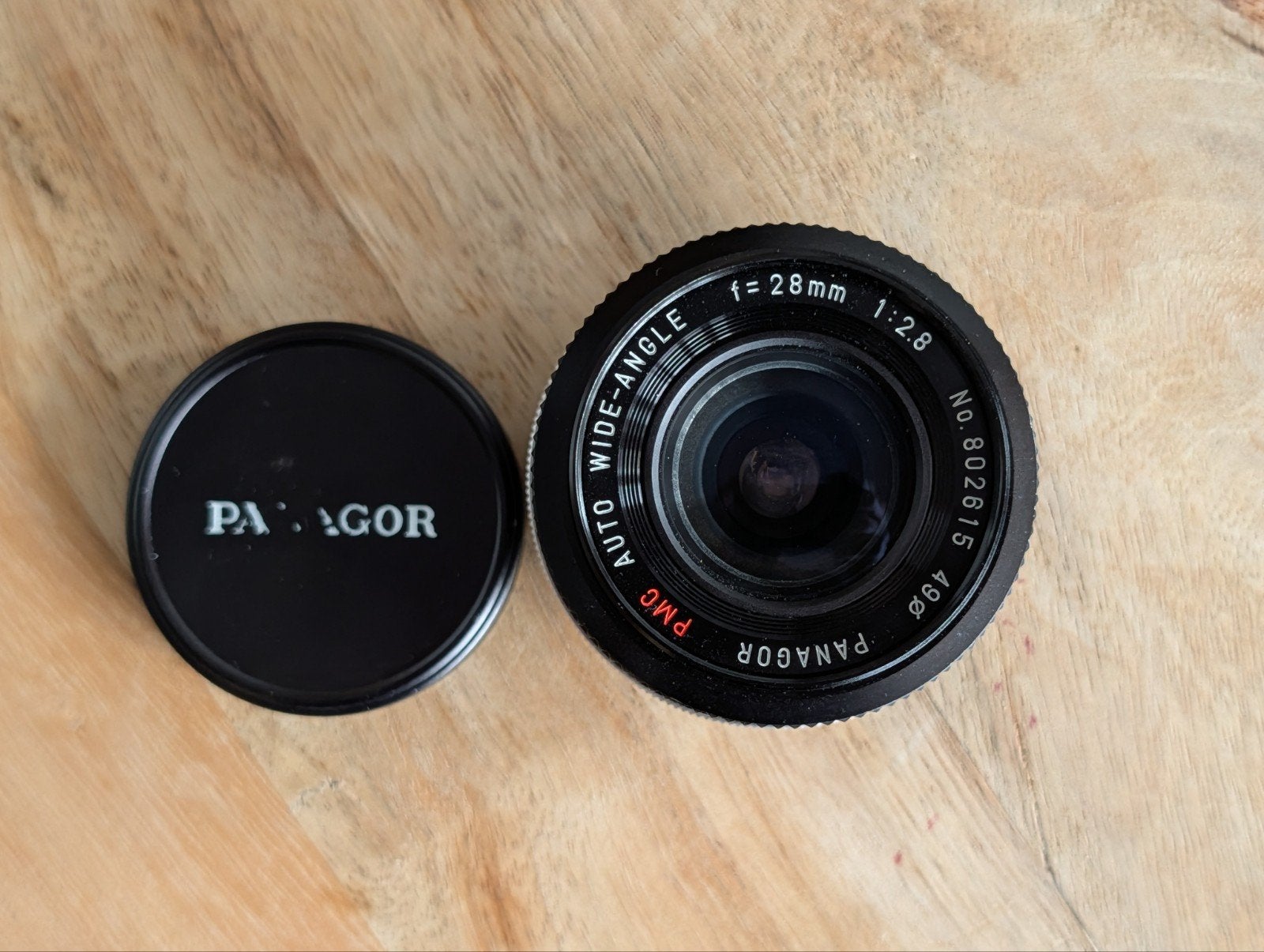 Panagor 28mm f2.8 M42, Ophalen of Verzenden, Zo goed als nieuw, M42, Groothoeklens