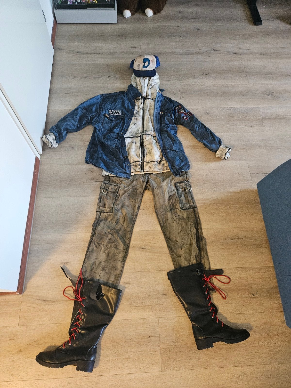 Clementine Cosplay The Walking Dead Seizoen 4, Diverse merken, Maat 42/44 (L), Ophalen of Verzenden, Overige thema's