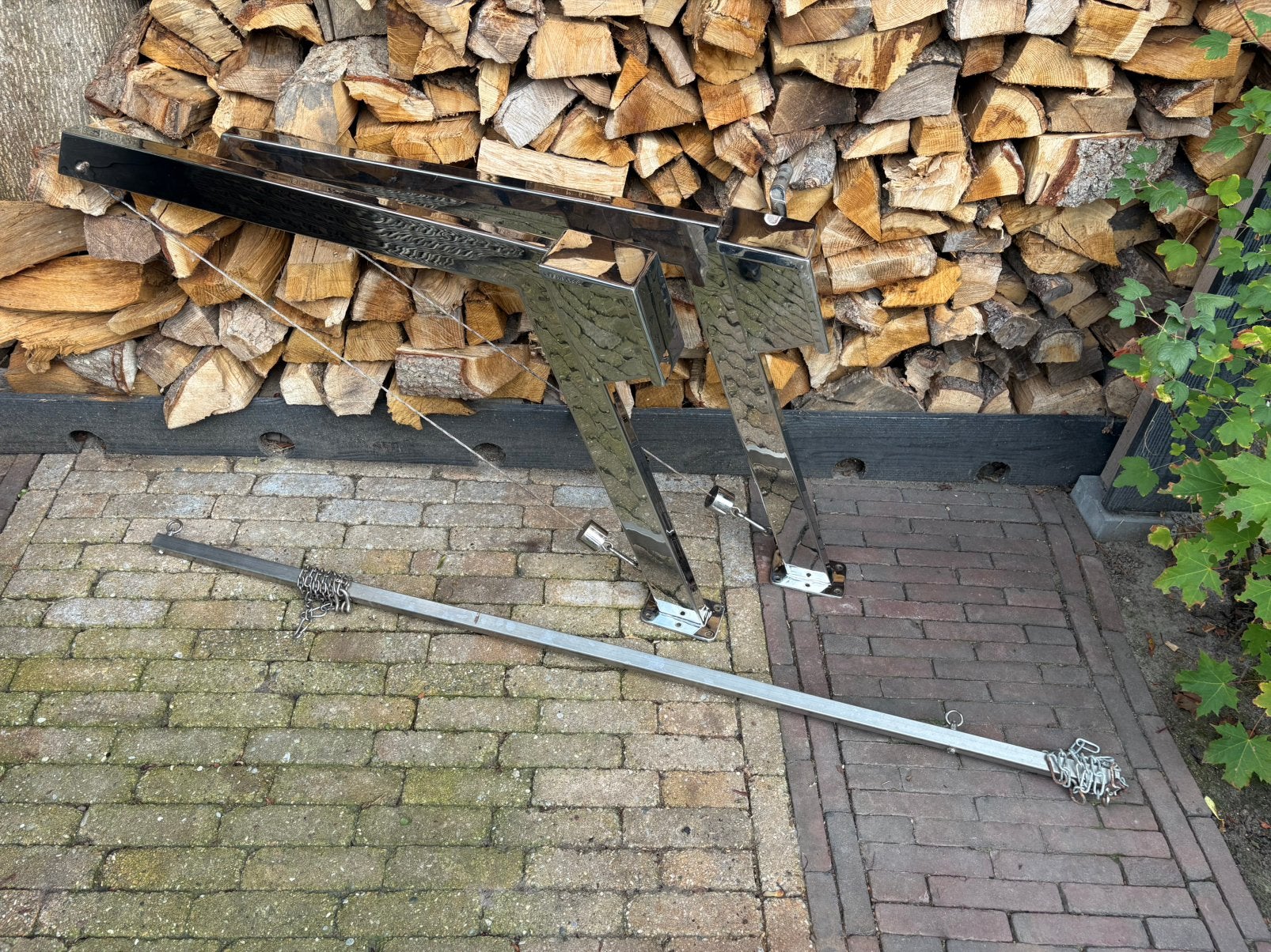 RVS Davits Takels / Davit / Davids Takel / David / Evenaar, Watersport en Boten, Ophalen of Verzenden, Dekbeslag, Zeilboot of Motorboot