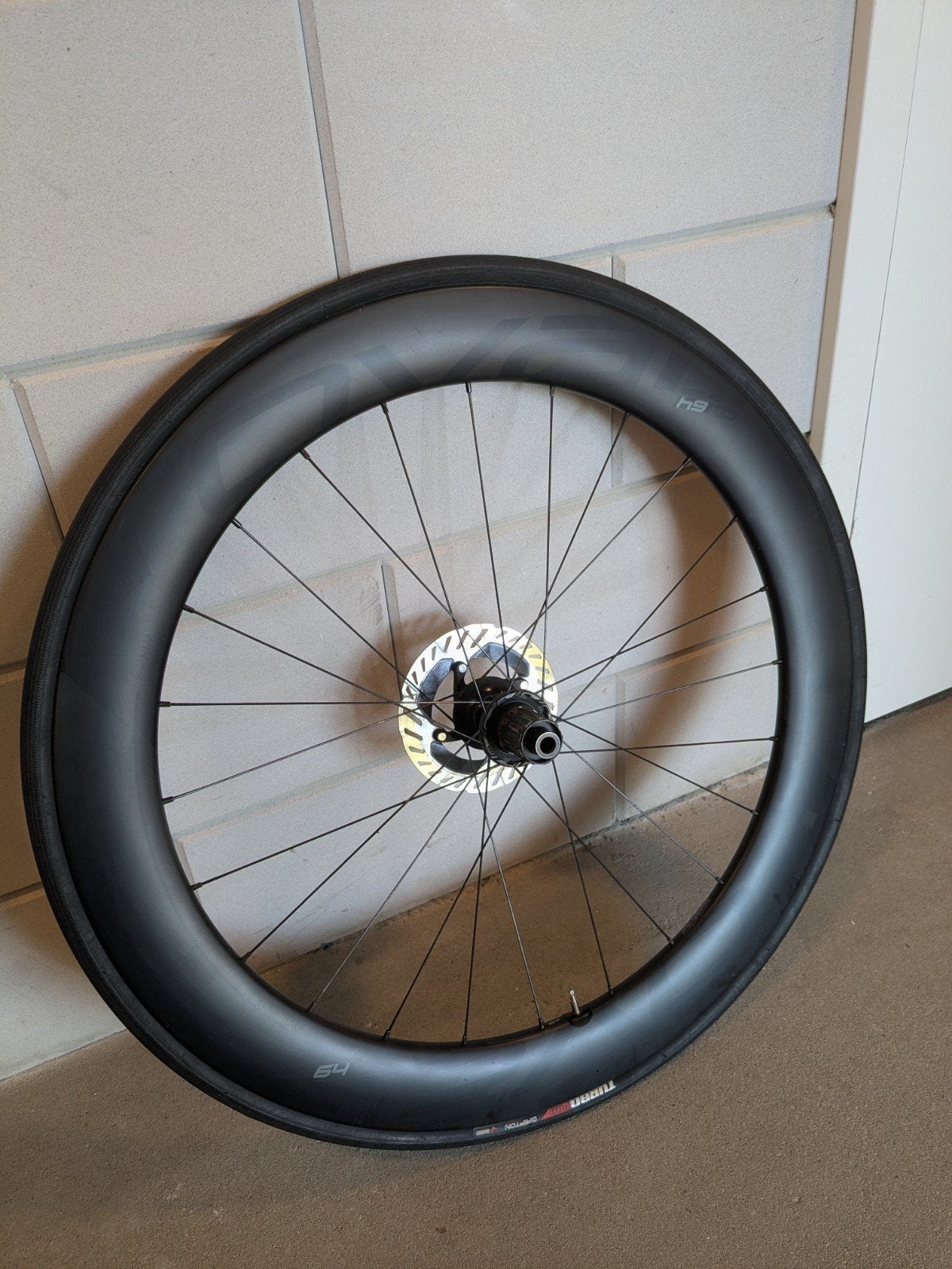 Roval Rapide CL 64 achterwiel met 12s Shimano body en band, Wiel, Roval, Racefiets, Ophalen of Verzenden