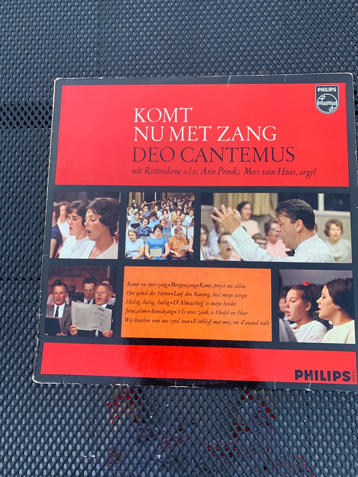 Deo cantemus olv Arie Pronk, Ophalen of Verzenden, Zo goed als nieuw, LP