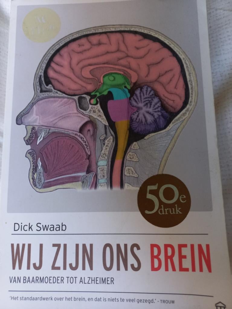 Wij Zijn Ons Brein - Dick Swaab (50e druk), Ophalen of Verzenden