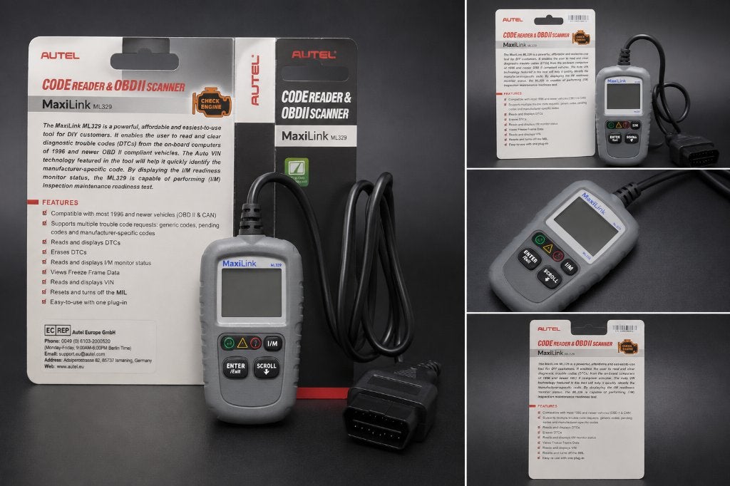 Autel MaxiLink ML329 OBD2 Diagnossescanner, Ophalen of Verzenden, Zo goed als nieuw