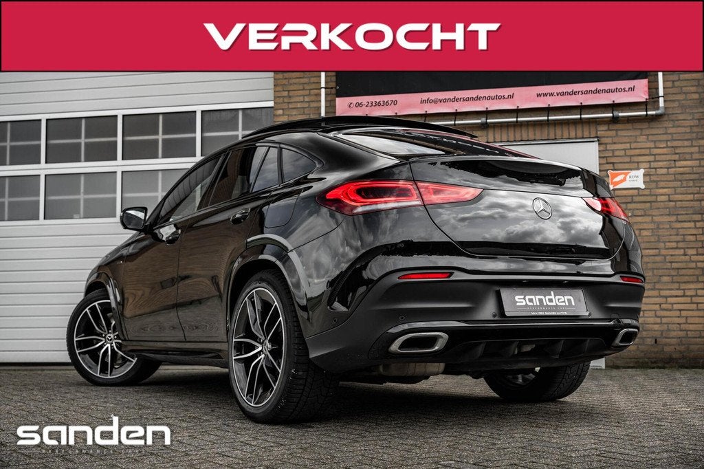 Mercedes GLE 350de 4MATIC Premium Plus|Pano|Bur.|HUD|Massage, Auto's, 4 cilinders, 320 pk, GLE, Zwart