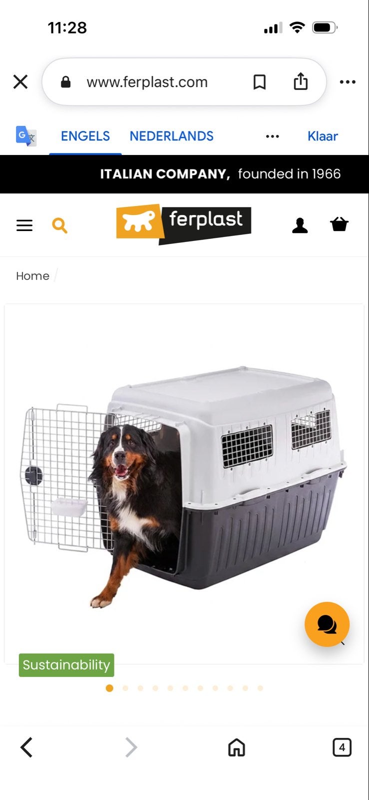 Honden reis bench, Ophalen, Gebruikt