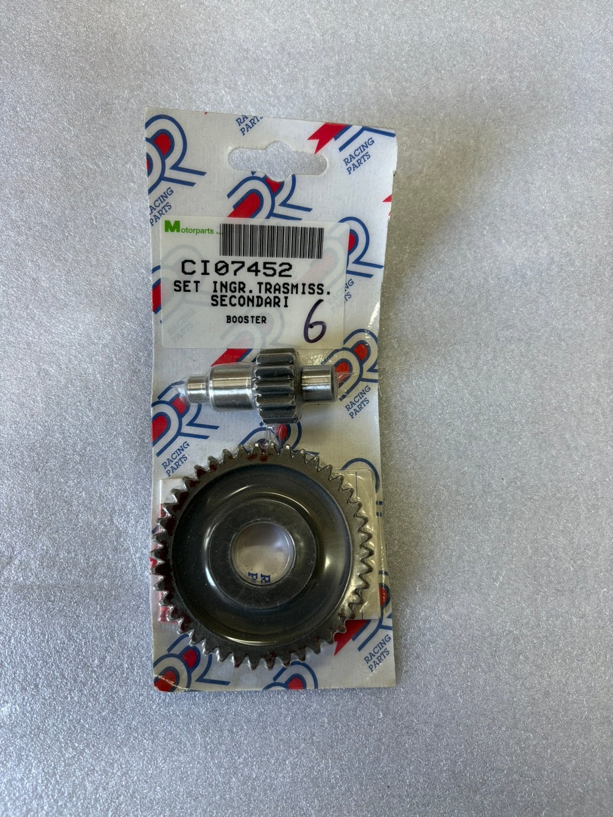 Secundaire vertanding 13/42 Minarelli, Ophalen, Nieuw, Blok, Yamaha
