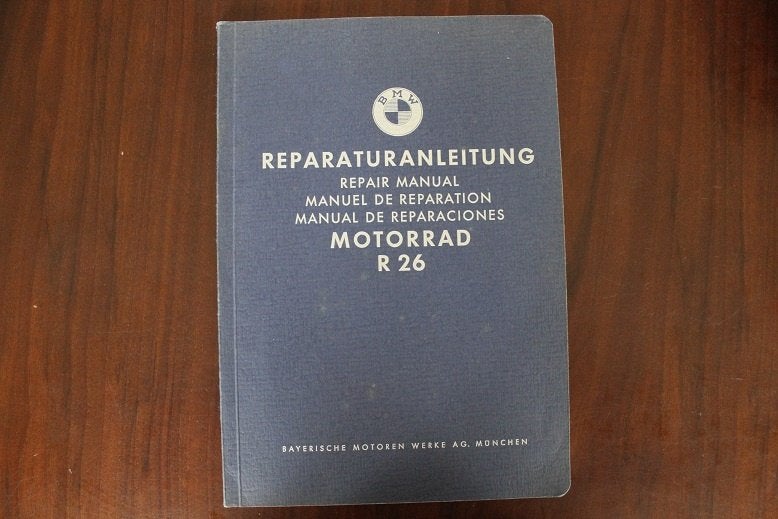 BMW R26 motorrad reparatur anleitung repair manual, Motoren, Ophalen of Verzenden, BMW