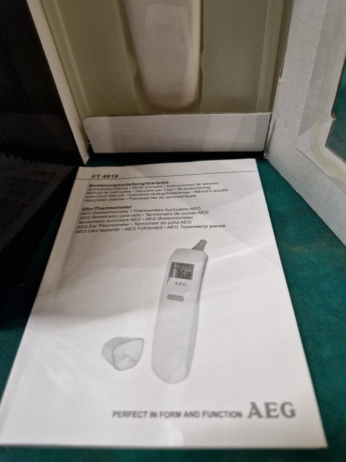 aeg oorthermometer nieuw, Ophalen of Verzenden, 'T Olde Gre-j, Info@toldegrej.nl, Endepoelstraat 20f Didam