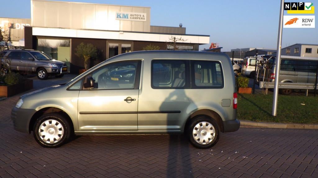 Volkswagen Caddy 1.6 Turijn 5pnette goed onderhouden caddy i, Voorwielaandrijving, Stof, Gebruikt, Overige modellen