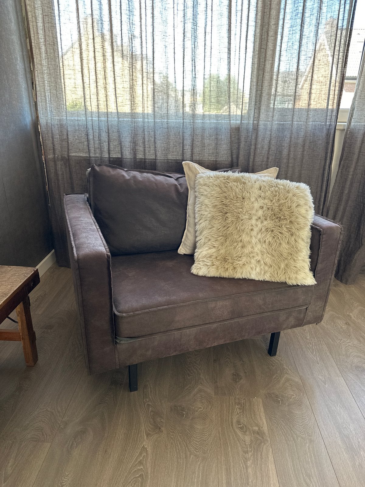 Sissy-Boy Homeland fauteuil - Zo goed als nieuw, Huis en Inrichting, Fauteuils, Ophalen, Zo goed als nieuw, Stof, 75 tot 100 cm