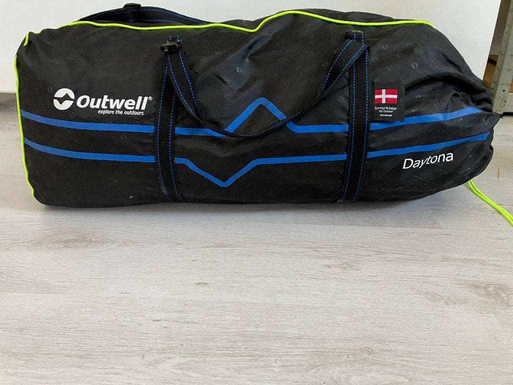 Outwell Daytona Touring Voortent - Zo goed als nieuw, Ophalen, Zo goed als nieuw, Tot en met 2