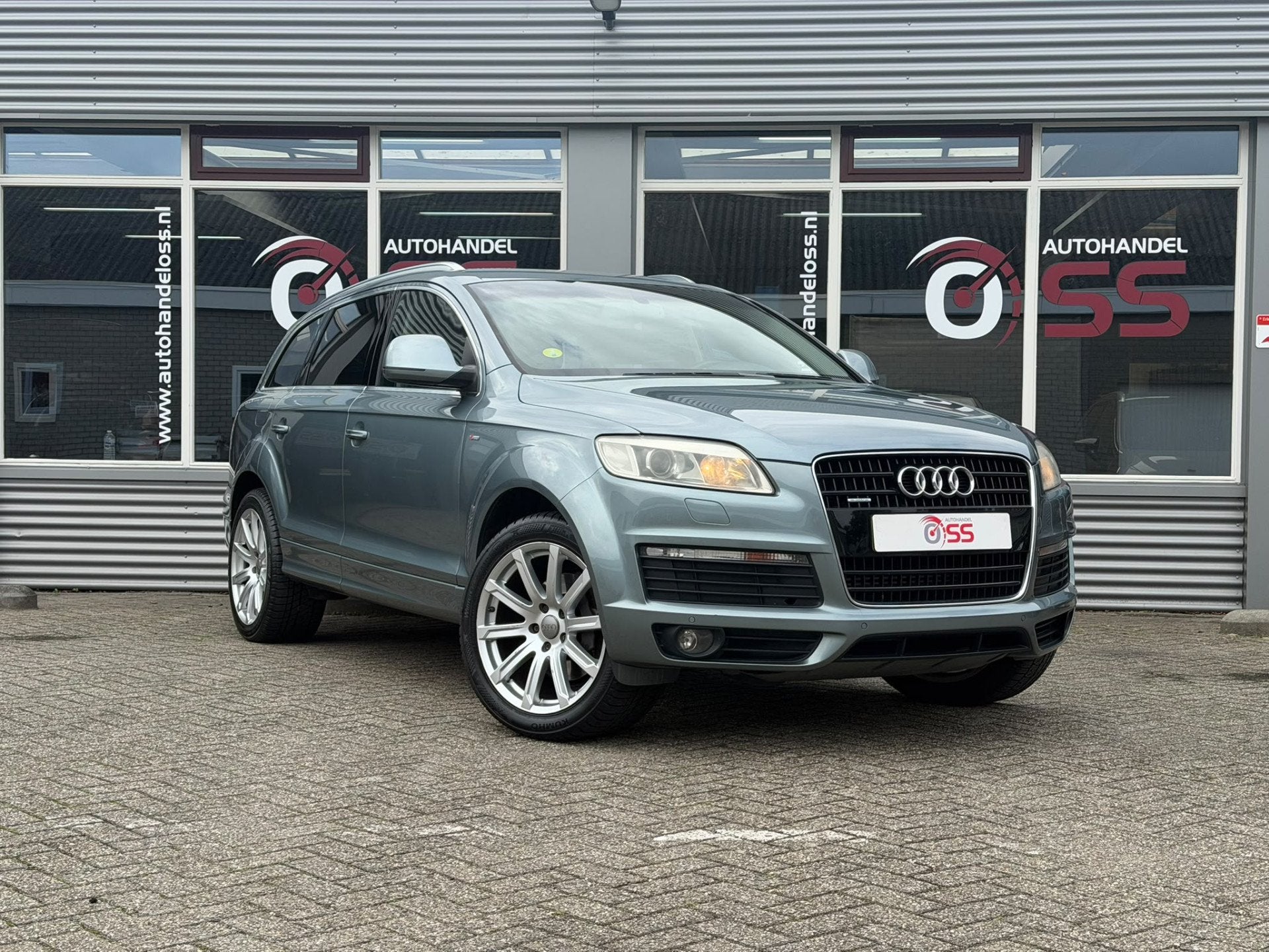 Audi Q7 4.2 FSI quattro s line | AUTOMAAT AIRCO TREKHAAK |, Auto's, Automaat, Gebruikt, 8 cilinders, Leder
