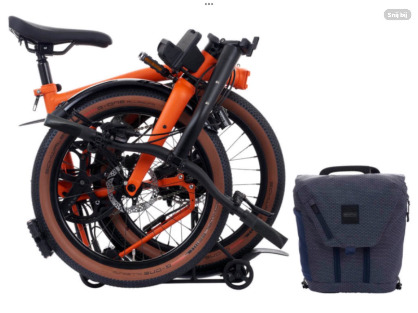 Elektrische Brompton G-Line Vouwfiets Gezocht Gevraagd, Zo goed als nieuw, Minder dan 47 cm, 30 tot 50 km per accu, Ophalen
