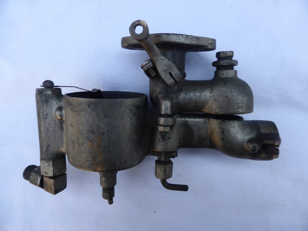 Oude bronzen, vernikkelde carburateur., Motoren, Onderdelen | Oldtimers, Ophalen of Verzenden, Gebruikt