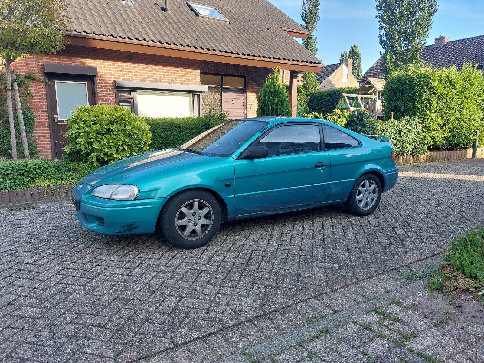 Toyota Paseo 1.5 I 1997 Groen GAAT SNEL WEG!, Voorwielaandrijving, 31 €/maand, 4 cilinders, Origineel Nederlands