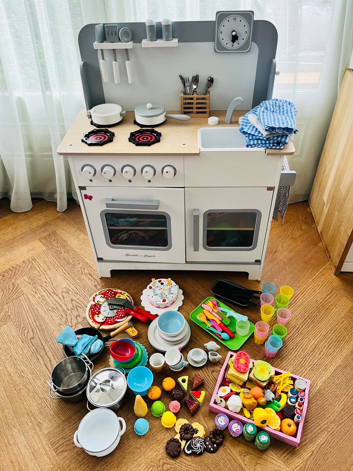 Speelkeuken met heel veel extra’s, Ophalen, Gebruikt, Hout, Speelkeuken