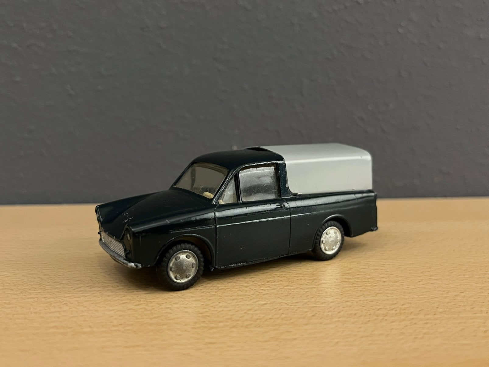 Lion Car DAF  Pick-Up  Donker Blauw, Ophalen of Verzenden, Zo goed als nieuw, Bus of Vrachtwagen, Lion Toys
