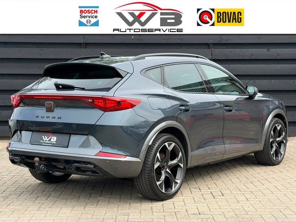 CUPRA Formentor 1.4 e-Hybrid I Trekhaak I Camera I Elek. Akl, Auto's, Cupra, Gebruikt, Zwart, 4 cilinders, Formentor
