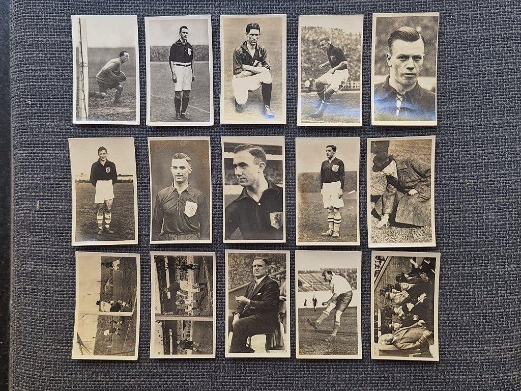 Voetbalglorie voetbalplaatjes 15x, Verzenden, Plaatje