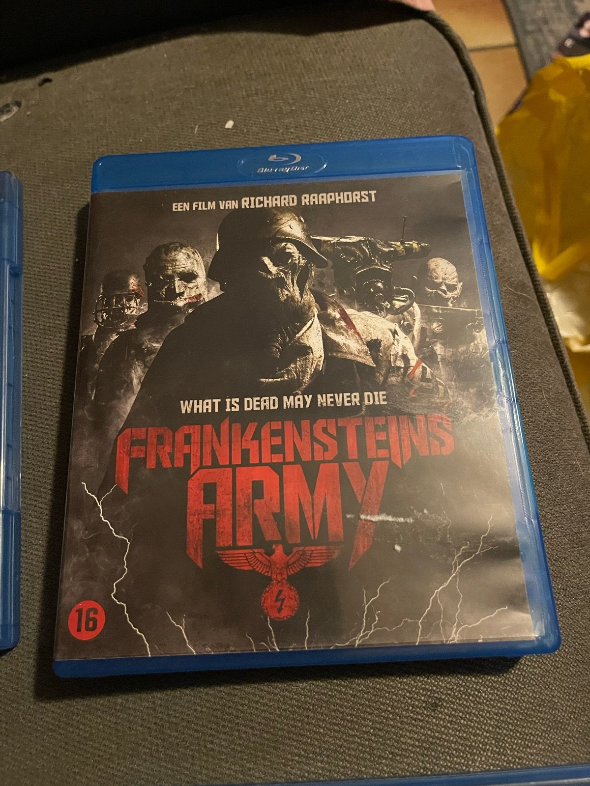 Frankenstein army bluray, Ophalen of Verzenden, Zo goed als nieuw