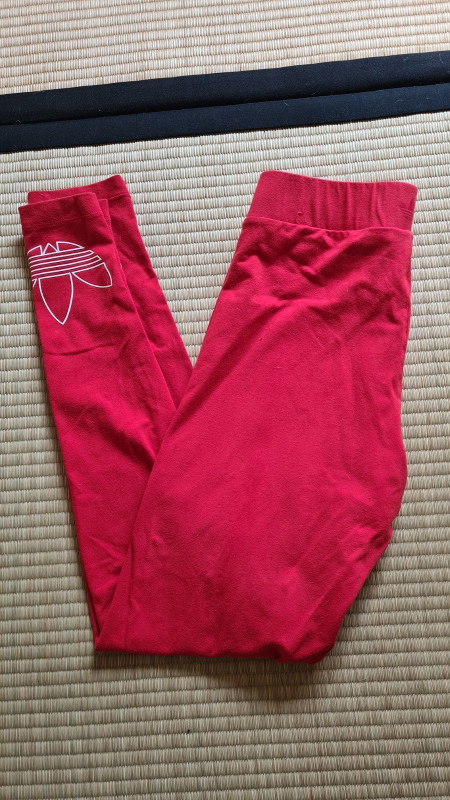 Adidas legging rood maat 38 katoen, Kleding | Dames, Ophalen of Verzenden, Gedragen, Rood, Legging