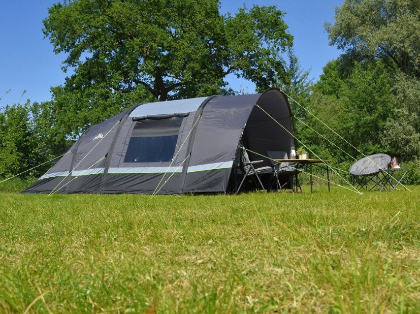 Obelink columbia 5 easy air tunneltent, Caravans en Kamperen, Tenten, Ophalen of Verzenden, Zo goed als nieuw