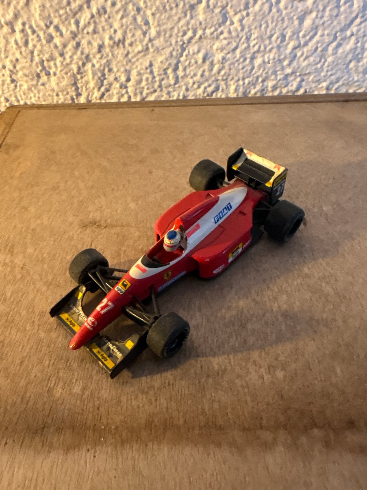Onyx Ferrari F93A F1 Jean Alesi #27 1:43 Schaalmodel, Hobby en Vrije tijd, Modelauto's | 1:43, Ophalen of Verzenden, Gebruikt