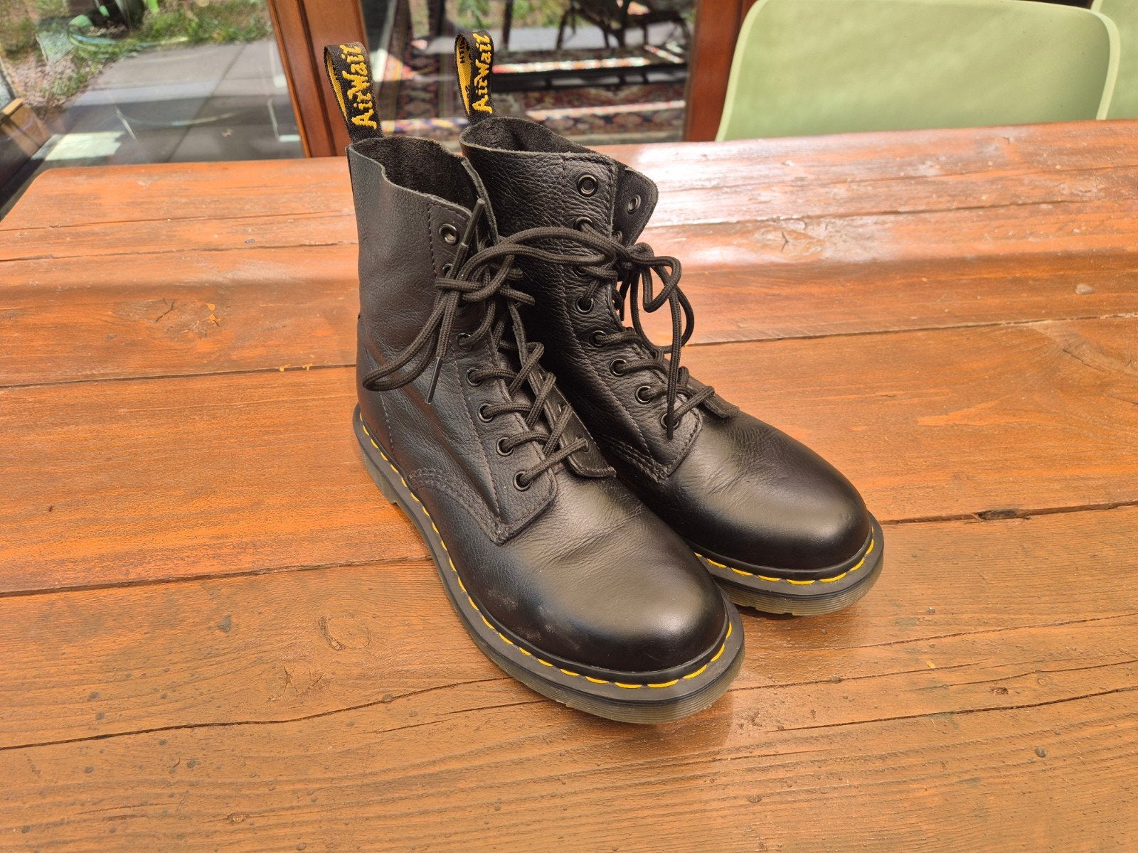Dr. Martens Pascal 1460 laarzen van Virginialeer, maat 41, Zwart, Lage of Enkellaarzen, Ophalen of Verzenden, Dr. Martens