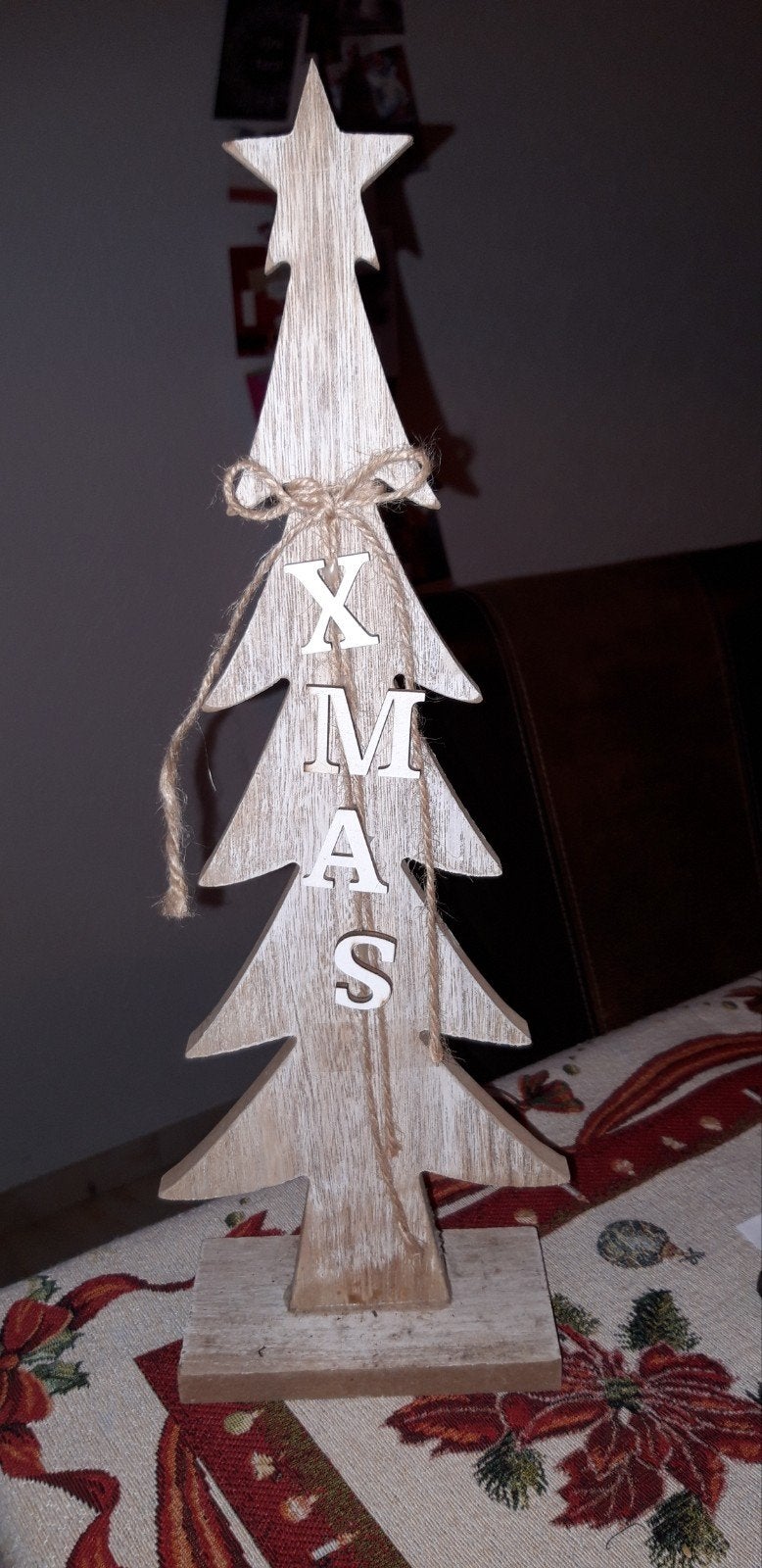 houten kerstboompje, Diversen, Ophalen of Verzenden, Zo goed als nieuw