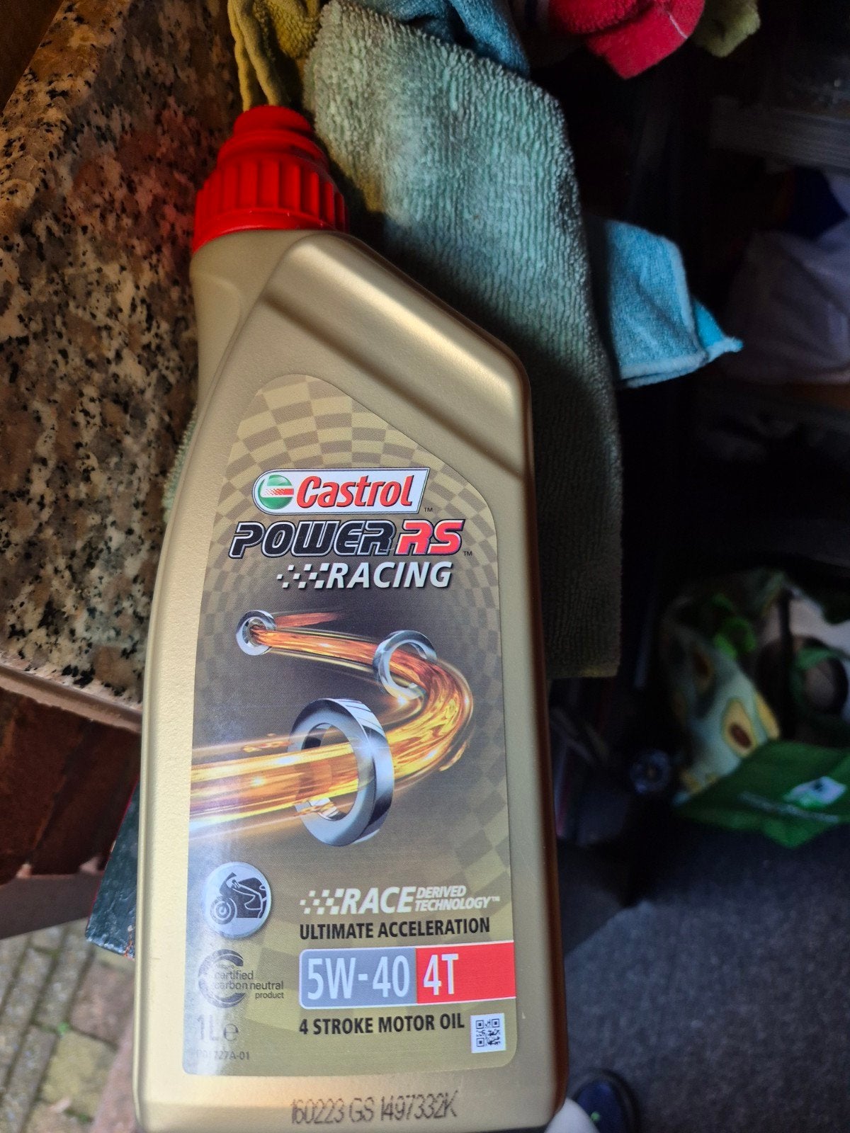 Castrol Power RS Racing 5W-40 4T Motorolie - Nieuw, Ophalen