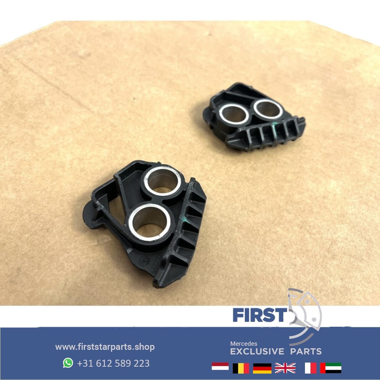 W205 C63s AMG FRONT HOUDER SET LINKS+RECHTS Mercedes C Klass, Gebruikt, -, Ophalen of Verzenden, -