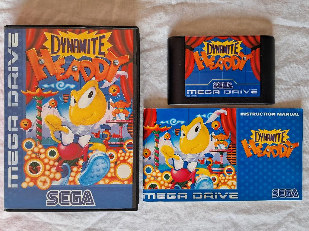 Dynamite Headdy - SEGA Mega Drive, Avontuur en Actie, Gebruikt, Verzenden, 1 speler