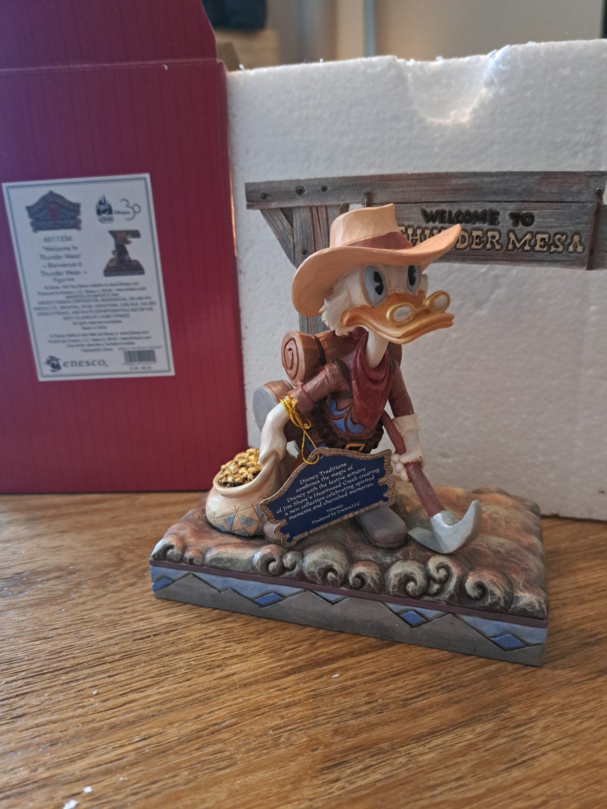 Disney tradition Scrooge Mcduck Welcome to thunder mesa, Ophalen of Verzenden, Nieuw, Paard, Beeldje of Figuurtje