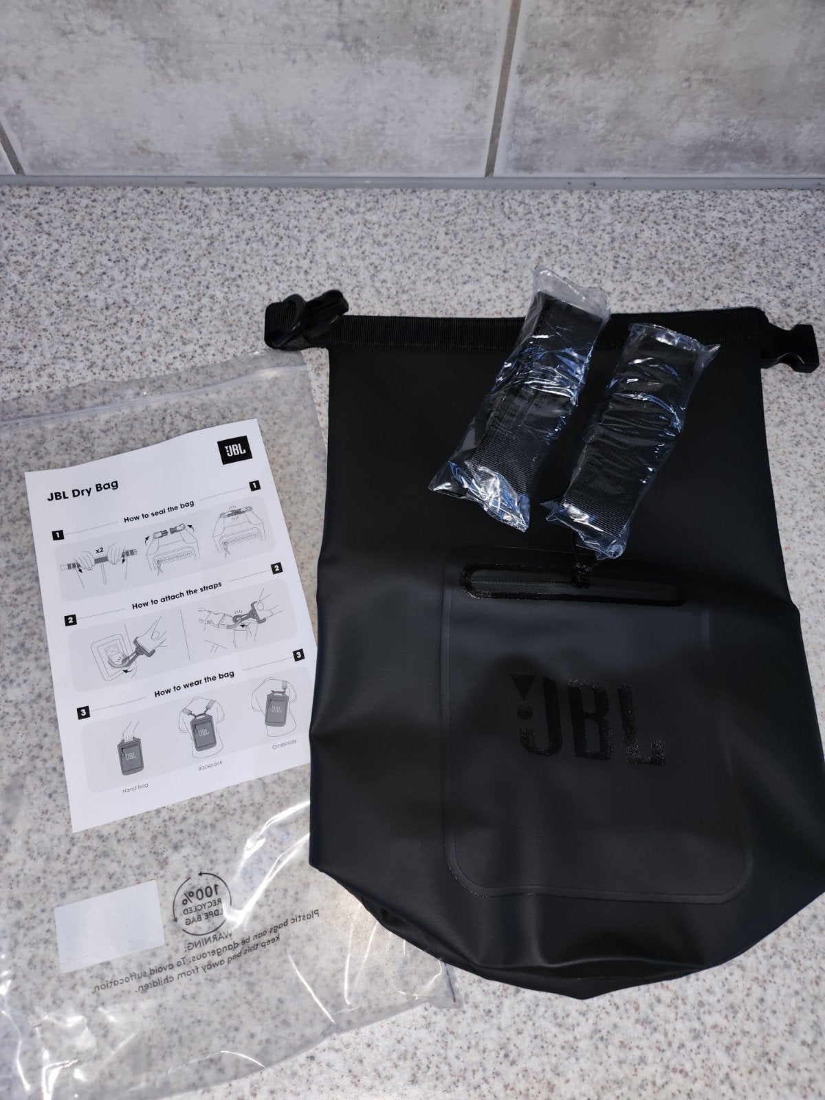 JBL Dry Bag - Waterdichte Opbergtas - Nieuw, Ophalen of Verzenden, Nieuw
