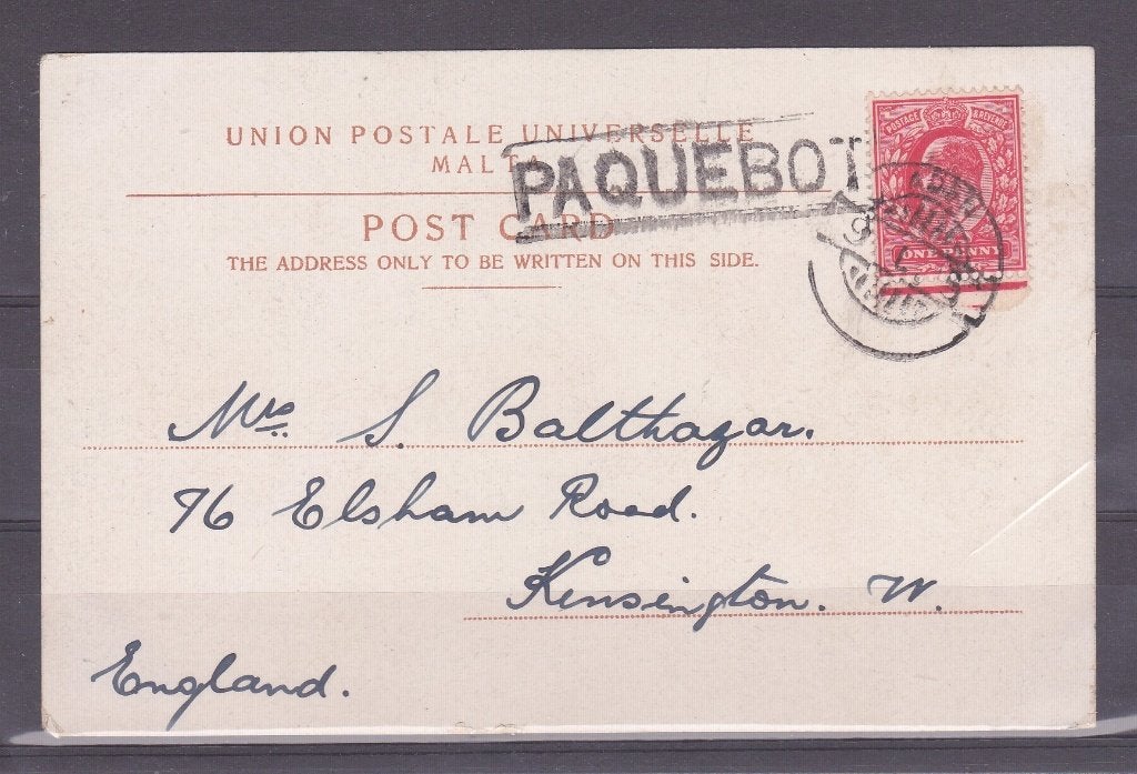 briefkaart Malta, Ophalen of Verzenden, Briefkaart