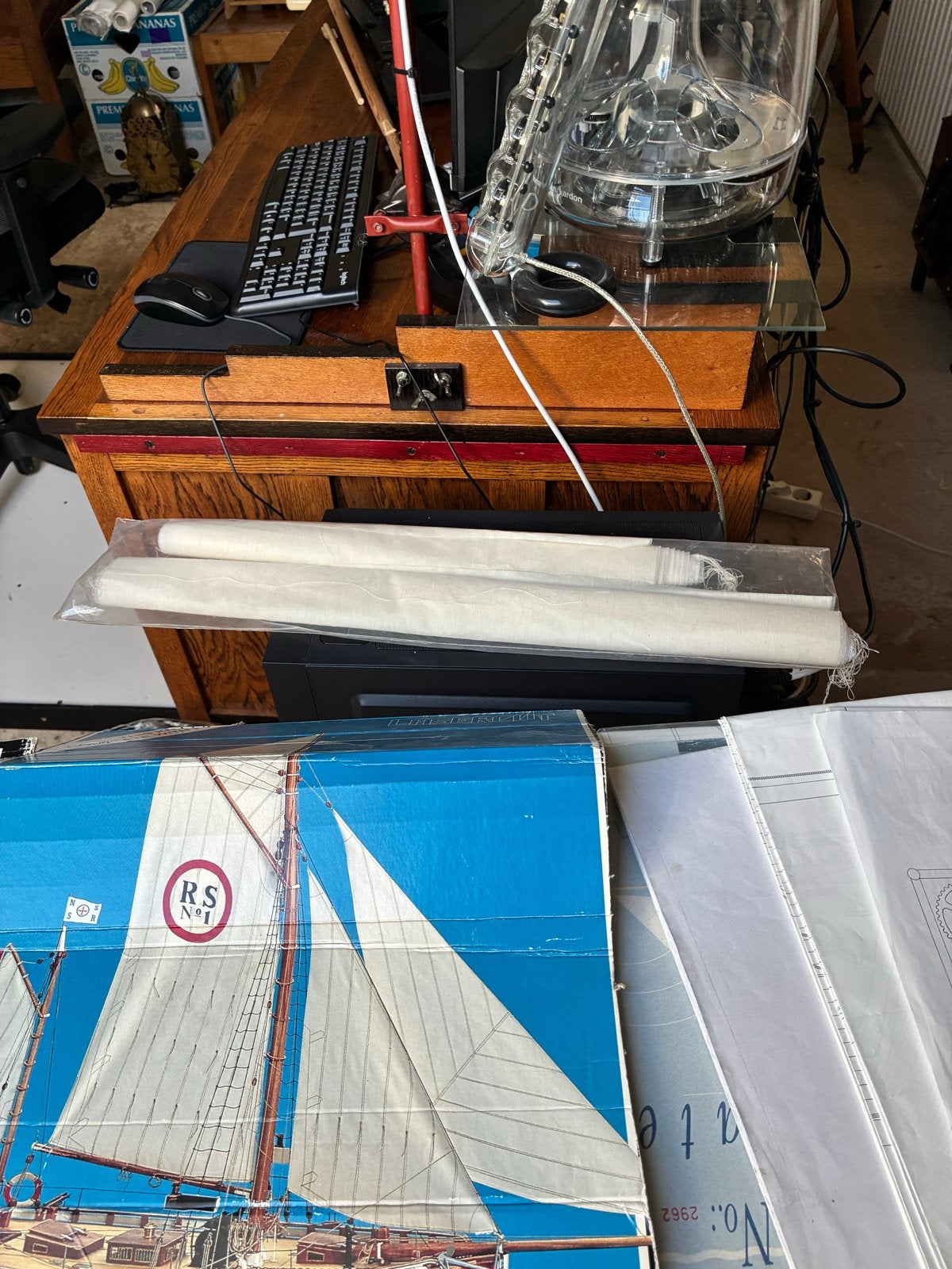 Houten modelbouw zeilboot Colin Archer No. 414, Ophalen, Gebruikt, Groter dan 1:32, Overige merken