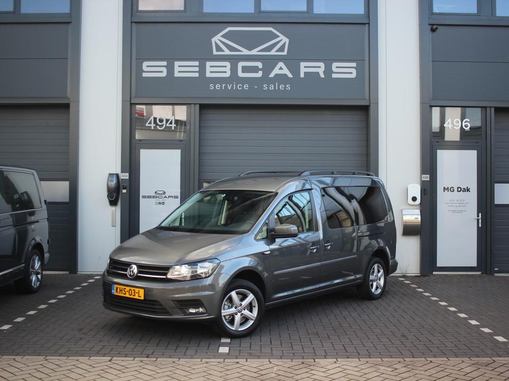 Volkswagen Caddy Maxi 1.4 TSI BTW Auto, 7 persoons Automaat,, Gebruikt, 4 cilinders, Met garantie (alle), 7 stoelen