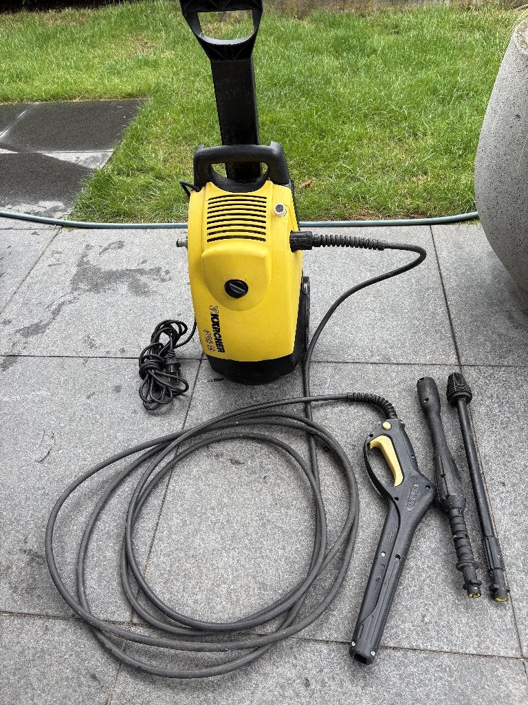 Kärcher hogedrukreiniger 520M, Tuin en Terras, Hogedrukreinigers, Ophalen, Gebruikt, Elektrisch, Kärcher