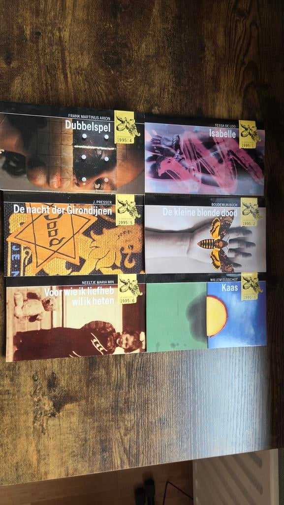 6 boeken van de Literaire Reuzenpocket serie 1995, Ophalen of Verzenden, Gelezen, Diverse Auteurs, Nederland