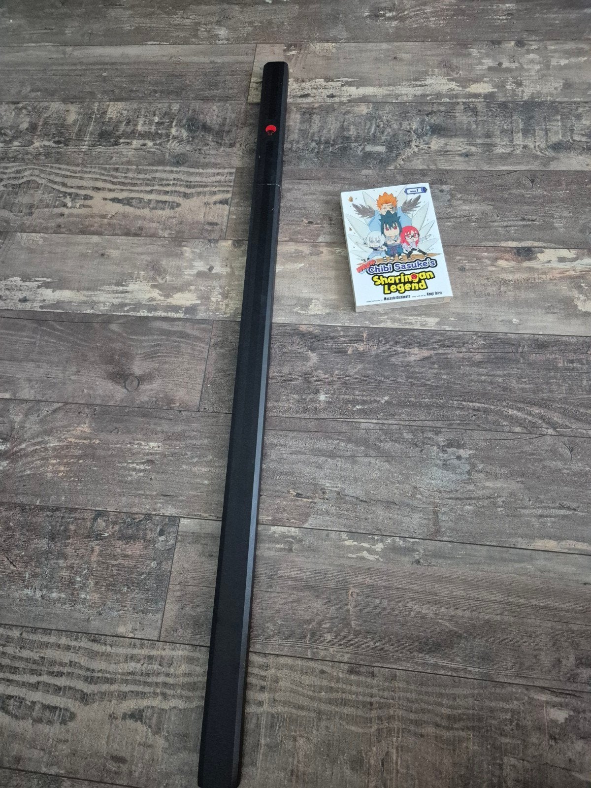 katana + chibi sasuke sharingan legend, Ophalen, Gebruikt