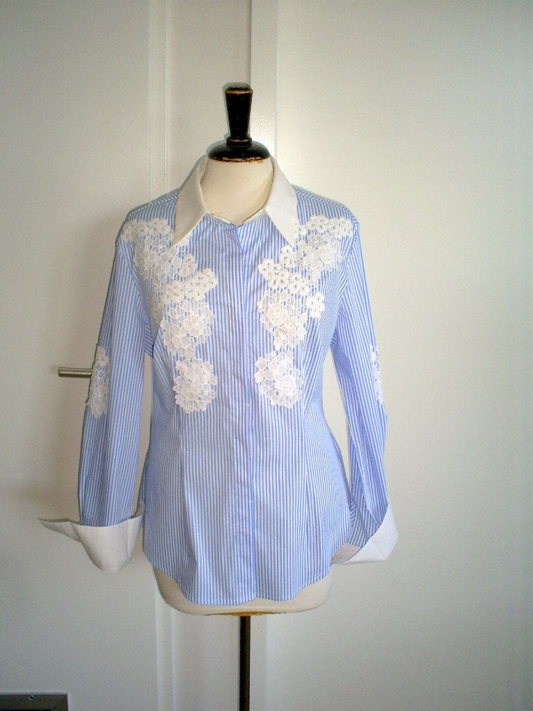 NIEUW __ blouse met kant van LETAA mt. M, Maat 38/40 (M), Nieuw, Letaa, Verzenden