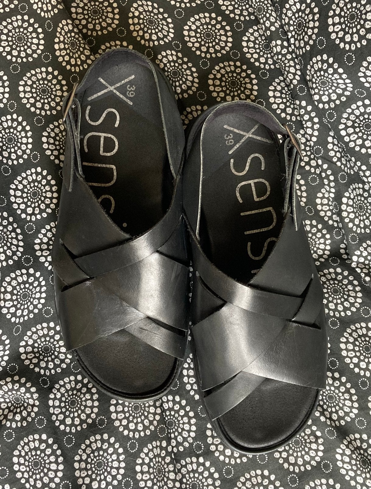 Mooie Xsensible sandalen maat 39, Zwart, Zo goed als nieuw, Sandalen of Muiltjes, Ophalen of Verzenden