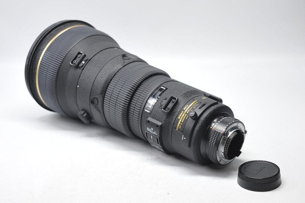 Nikon 400mm 2.8 AFS ED II + zonnekap – Nieuwstaat, T, Zo goed als nieuw, N, V