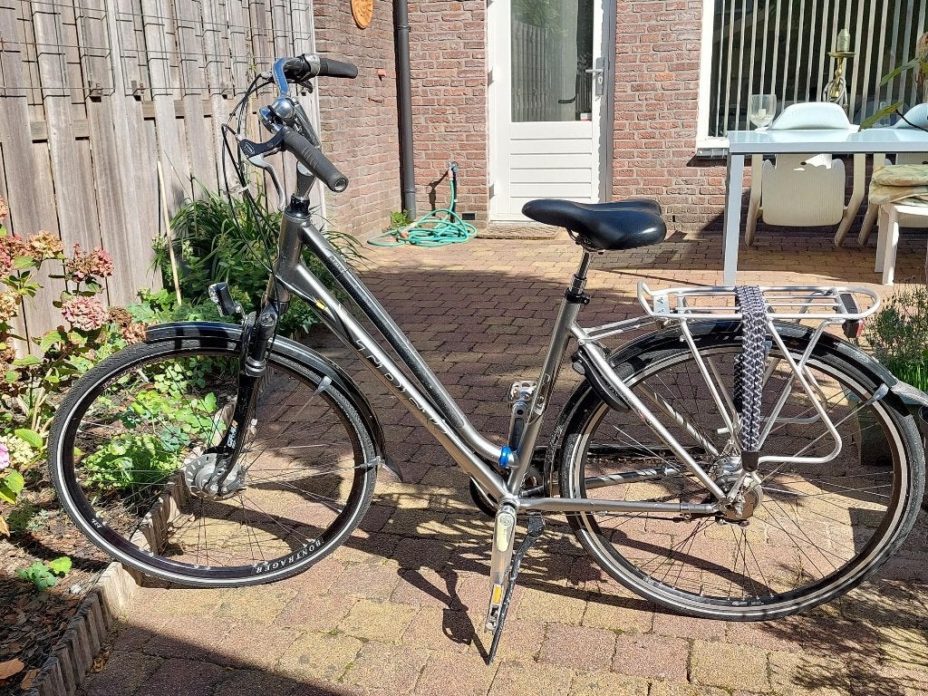 Dames fiets-Trek- 50 cm- 7 versnelingen, Gebruikt, 47 tot 50 cm, Versnellingen, Ophalen