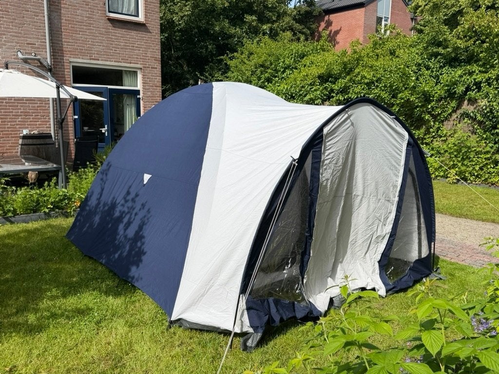 Katoenen (35%) Obelink tent (5 persoons) in goede staat, Ophalen, Zo goed als nieuw, Tot en met 5